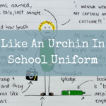 Like An Urchin In School Uniform