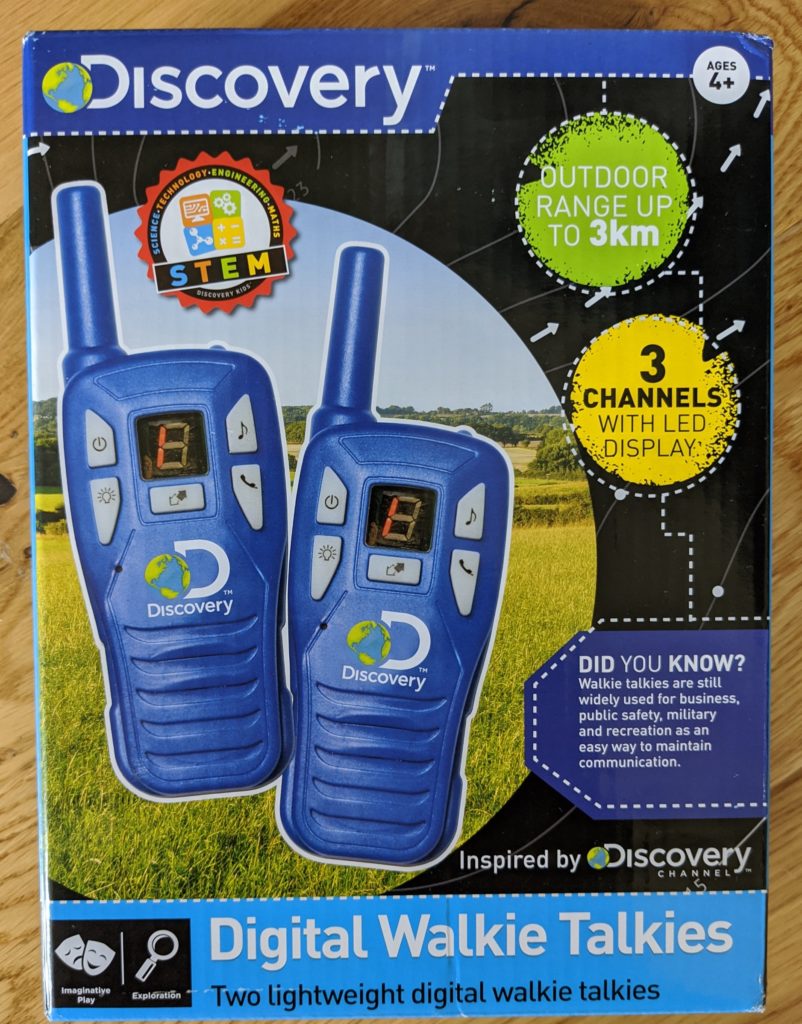 Discovery digital walkie talkie review