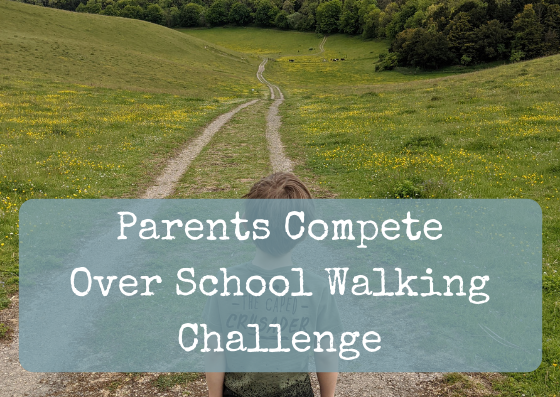 Pushy Parents Compete Over School Walking Challenge