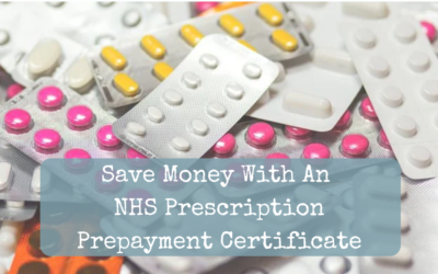 Save Money With A Prescription Prepayment Certificate