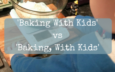 ‘Baking With Kids’ vs ‘Baking, With Kids’
